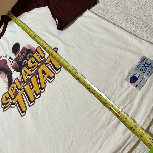 LeBron James and Steph Curry jersey style T-shirt. Size 3 XL. - Picture 6 of 8